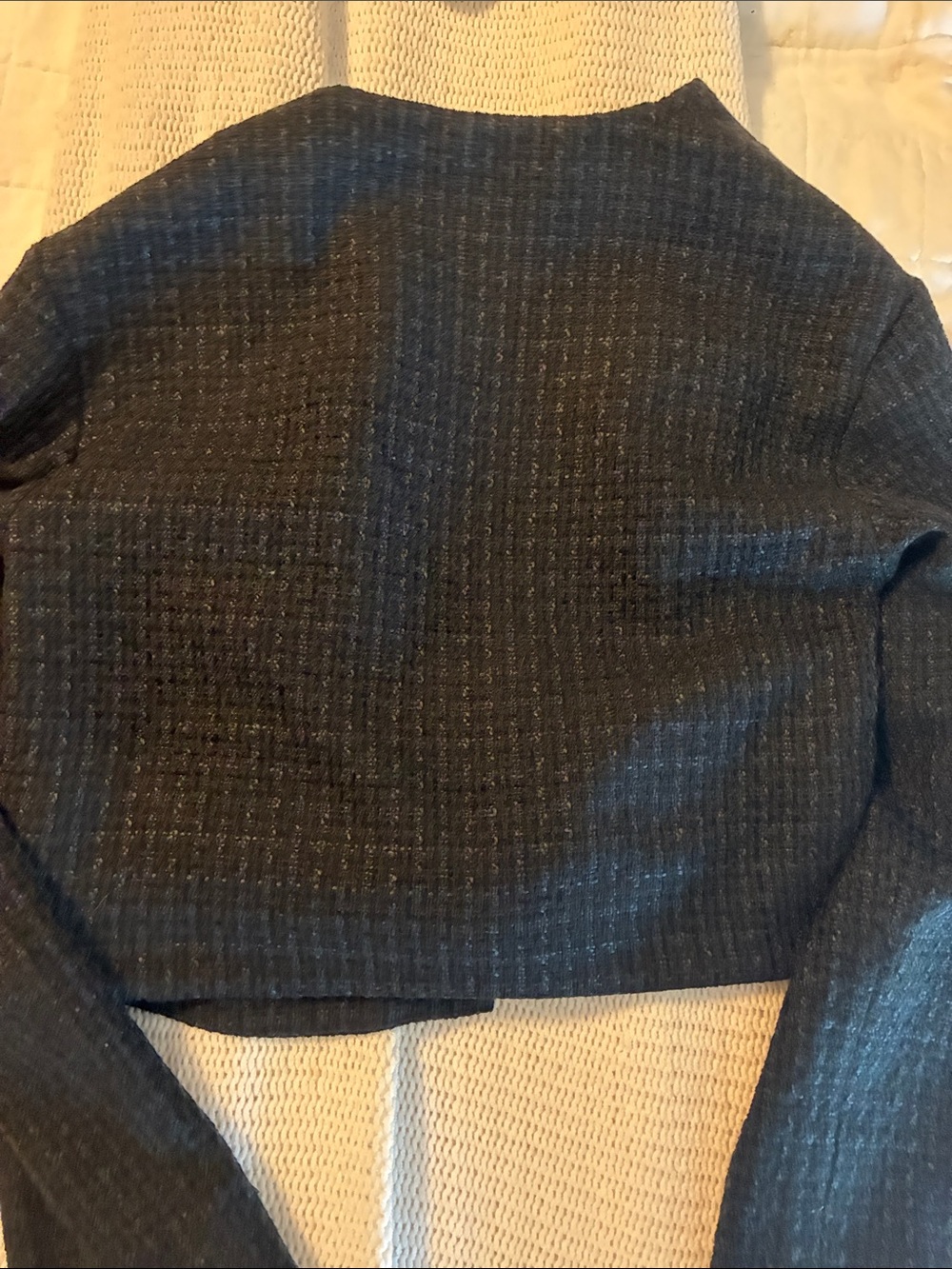 Black Button-Front Jacket - Picture 4 of 4